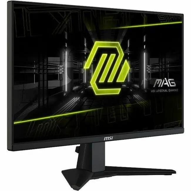 MSI MAG 255XF 25-inch Full HD monitor, black with neon green MSI logo