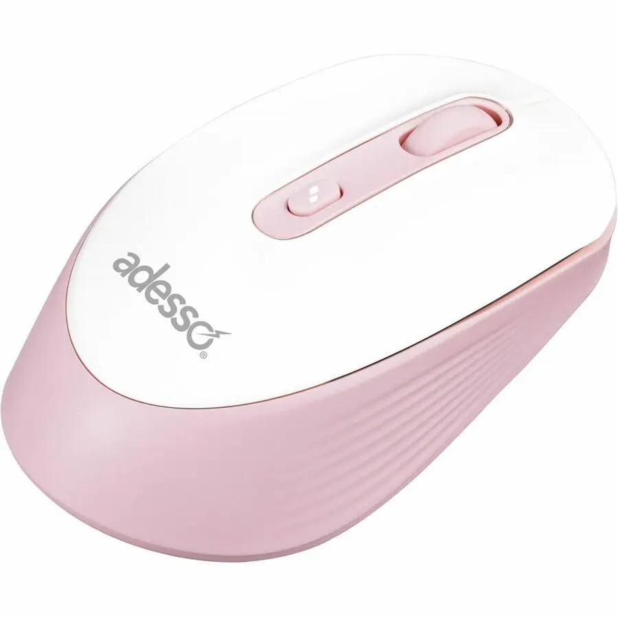 Adesso iMouse A30P Wireless Mouse with AI CoPilot Shortcut Button (Pink)
