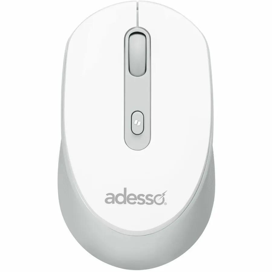 Adesso Wireless Mouse with AI CoPilot Shortcut Button (White)