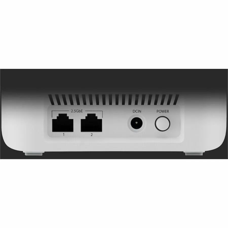 ASUS ZenWiFi BD4 2-Port Managed Router back panel with two 2.5GbE ports