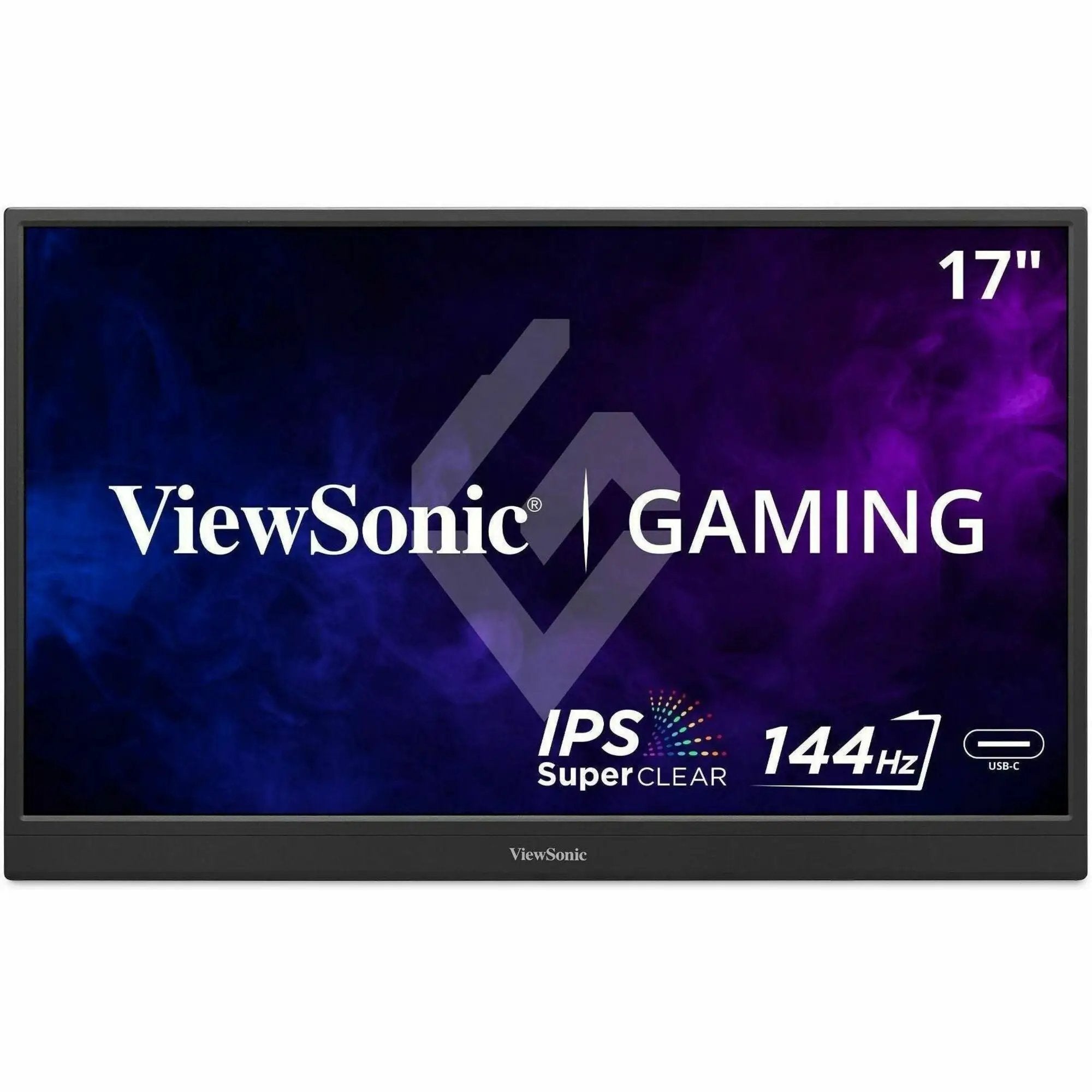 ViewSonic VX1754 17-inch gaming monitor with black bezel, IPS, 144 Hz