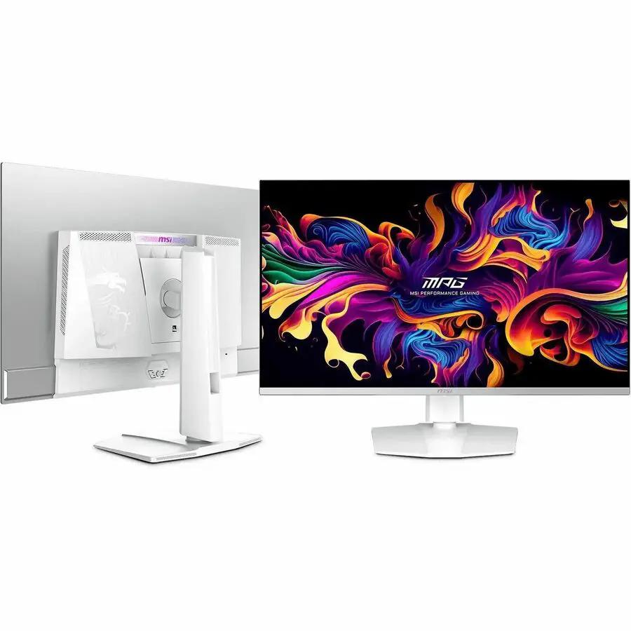 MSI MPG 321URXW 32-inch white 4K UHD QD-OLED gaming monitor