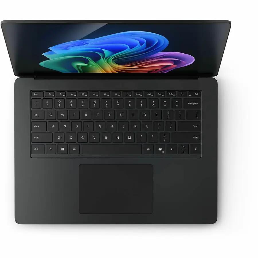 Microsoft Surface Laptop 7 15-inch touchscreen laptop, dark gray aluminum body, 16 GB RAM, 512 GB SSD