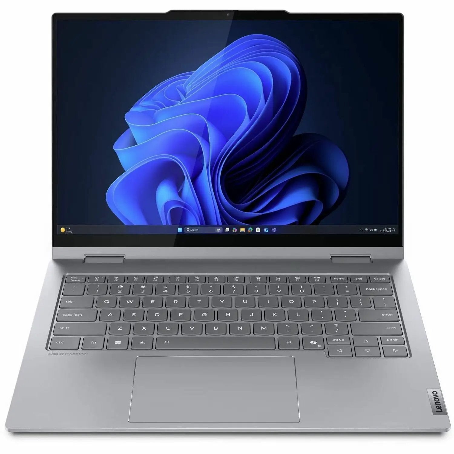 Lenovo ThinkBook 14 G5 2-in-1 laptop, silver-gray, 14-inch touchscreen