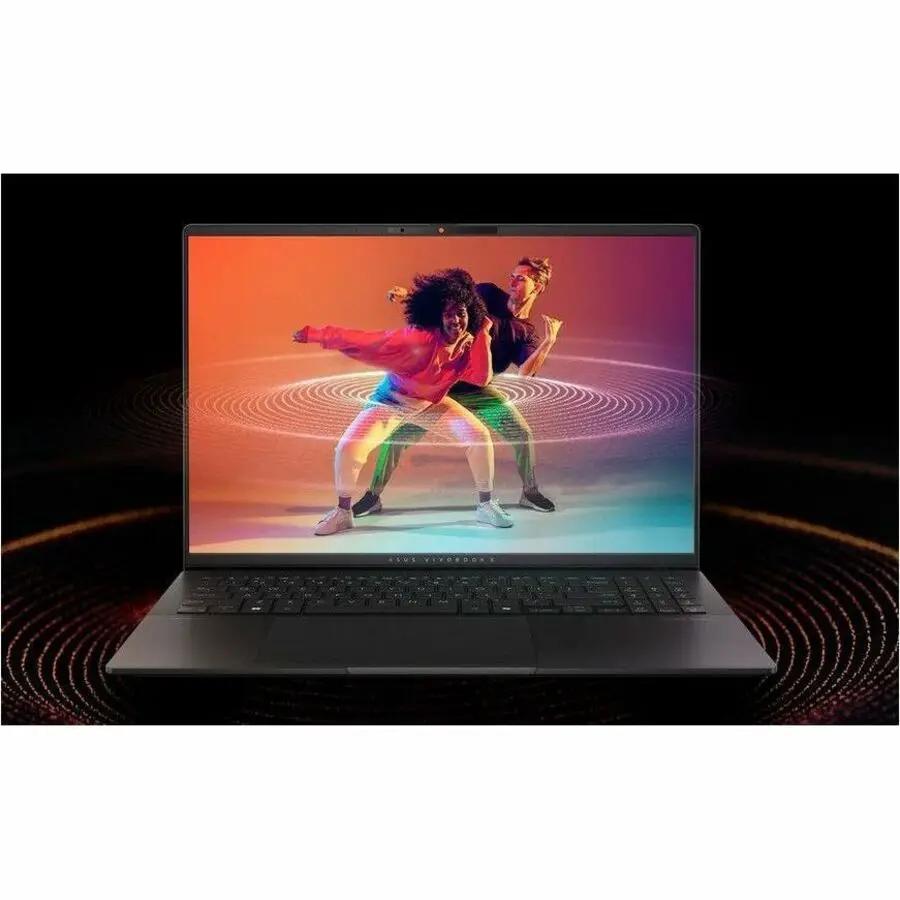 ASUS Vivobook S 16 laptop, black, with 16-inch display