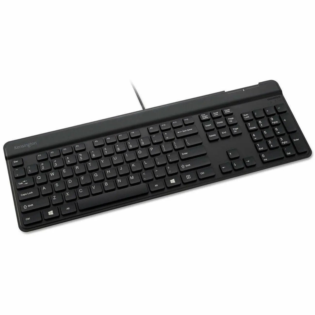 KB201C Simple Solutions™? Wired Keyboard with Smart Card Reader (CAC) - TAA