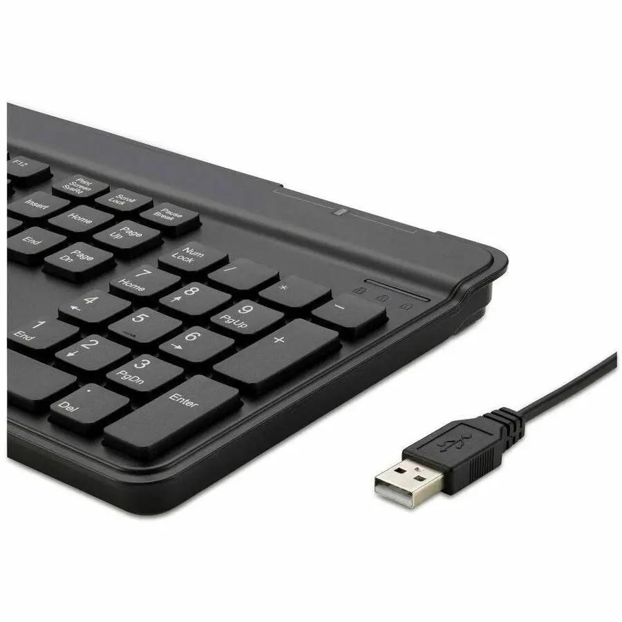 KB201C Simple Solutions™? Wired Keyboard with Smart Card Reader (CAC) - TAA