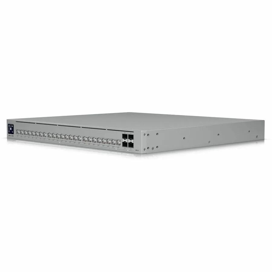 Ubiquiti Etherlighting Pro HD 24-Port 2.5GbE PoE SFP+ switch, gray 1U rack-mount