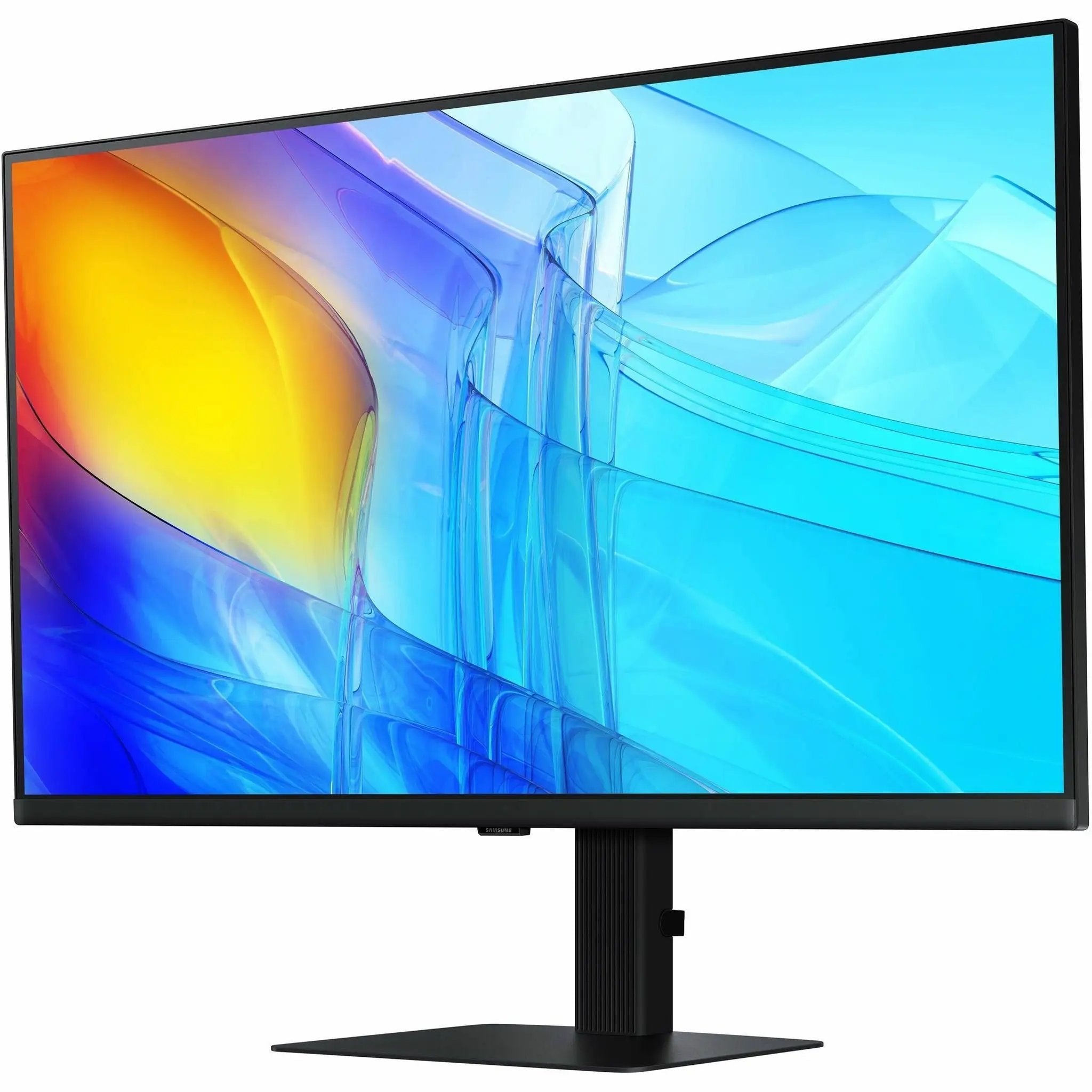 Samsung ViewFinity S37D804UAN 37-inch 4K UHD LCD monitor on a black stand