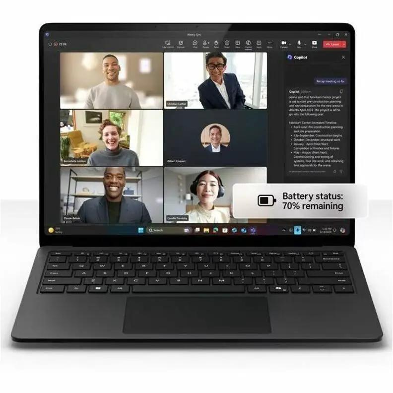 Microsoft Surface Laptop 7 13.8-inch touchscreen, black, Intel Core i5, 512GB SSD