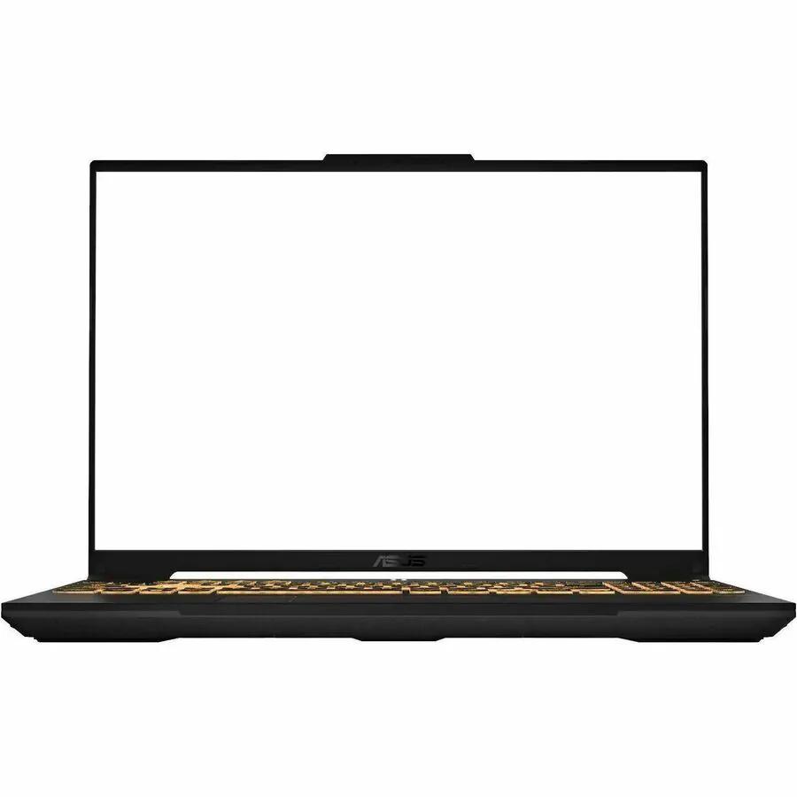 ASUS TUF Gaming Laptop, black chassis with gold keyboard, Core i7 13th Gen, 16GB RAM, 512GB SSD
