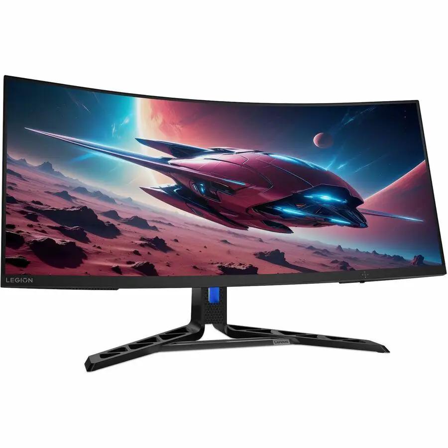 Lenovo Legion R34w-30 34-inch UW-QHD curved ultrawide gaming monitor, Raven Black