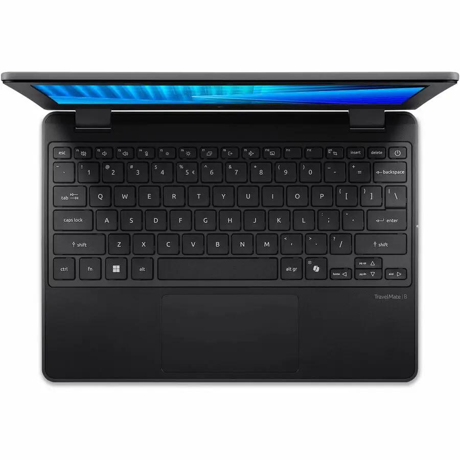 Acer TravelMate B3 11 Laptop, black, 11.6-inch touchscreen