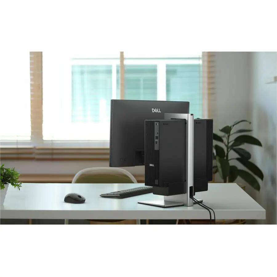 Dell QCS1250 Pro Slim Desktop; black chassis, 14th Gen Intel Core i5, 8 GB RAM, 256 GB SSD