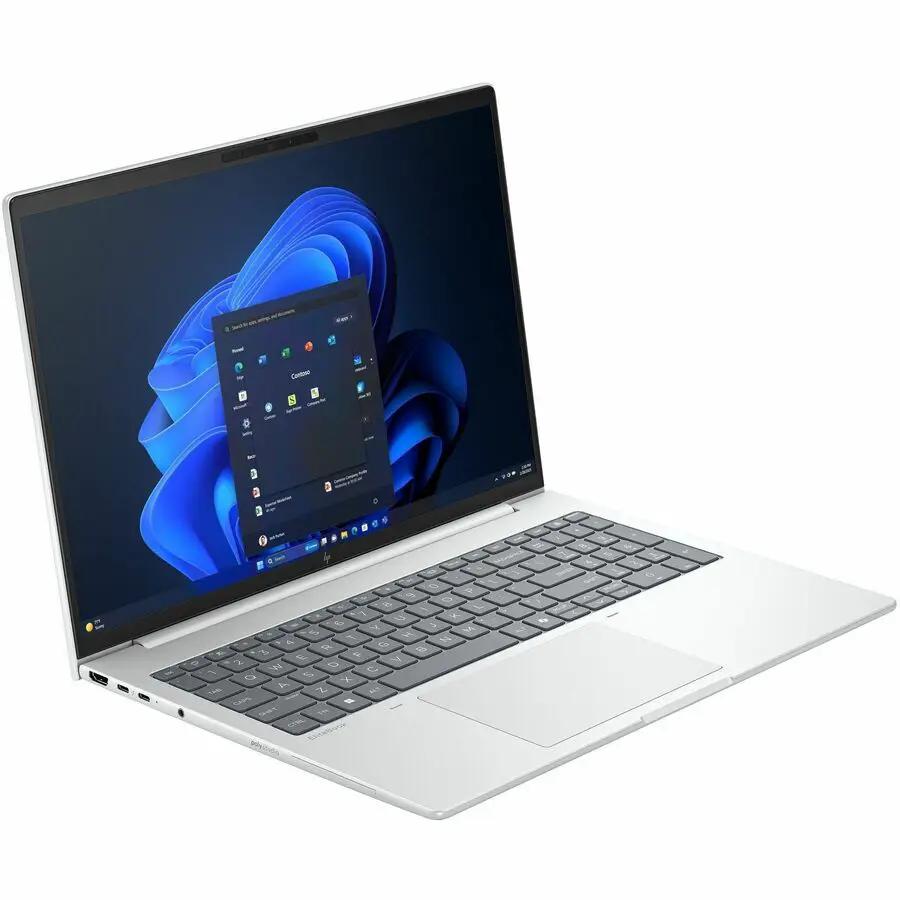 HP EliteBook 8 Notebook silver laptop with Intel Core Ultra 5, 16 GB RAM, 512 GB SSD