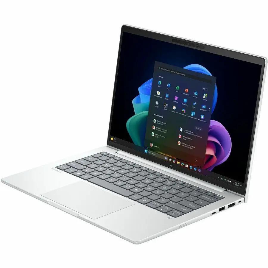 HP EliteBook 8 Notebook in glacier silver aluminum chassis