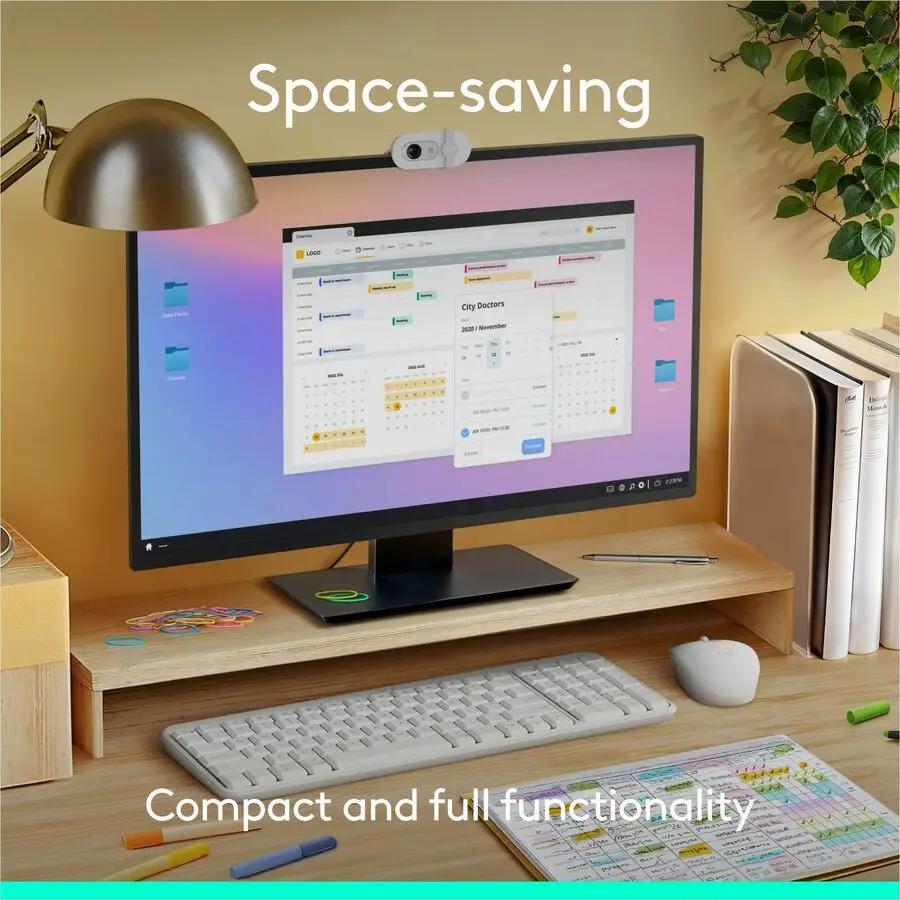 Logitech MK250 Bluetooth Wireless Mouse and Keyboard Combo: Fast & Easy Connectivity, Compact Wireless Keyboard, Ambidextrous Mouse (Graphite)