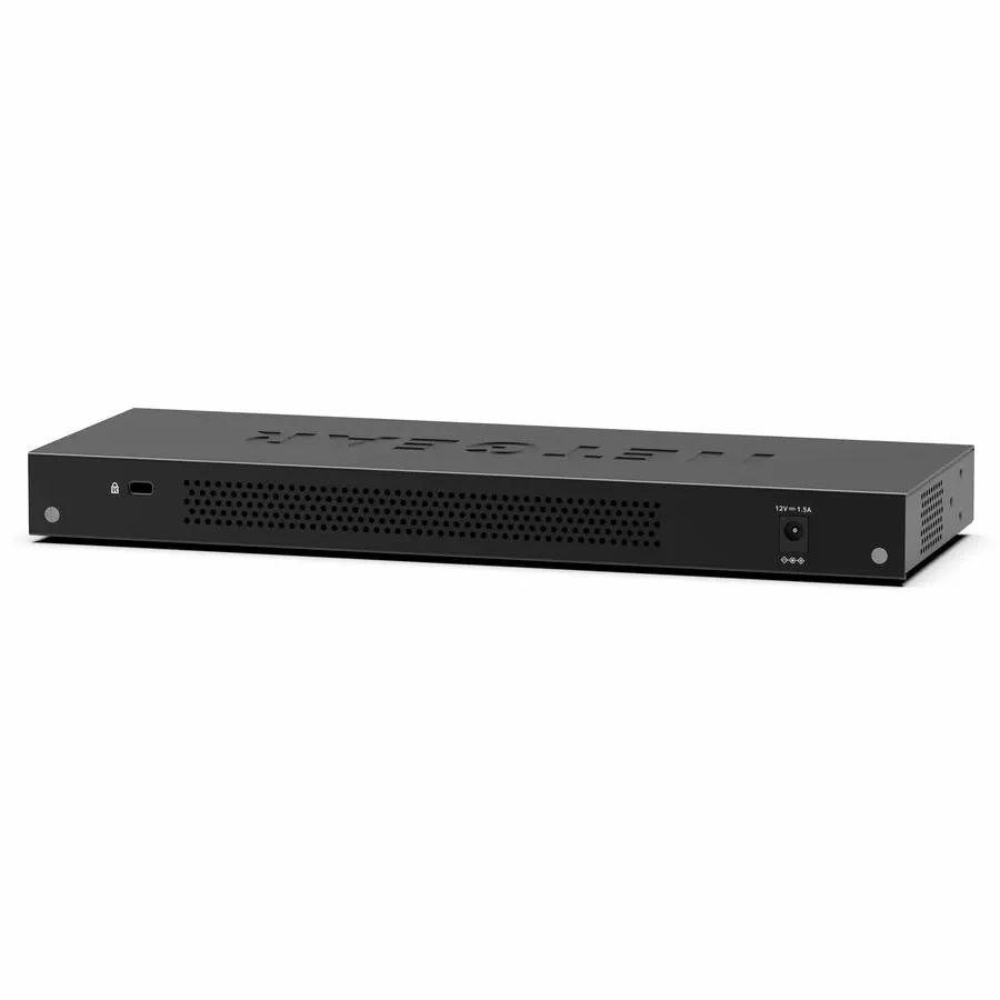 NETGEAR 16-Port Gigabit Unmanaged Switch GS116, black metal enclosure
