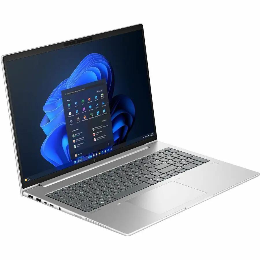 HP EliteBook 6 Notebook laptop, Ryzen 7, 32 GB RAM, 1 TB SSD, silver aluminum chassis