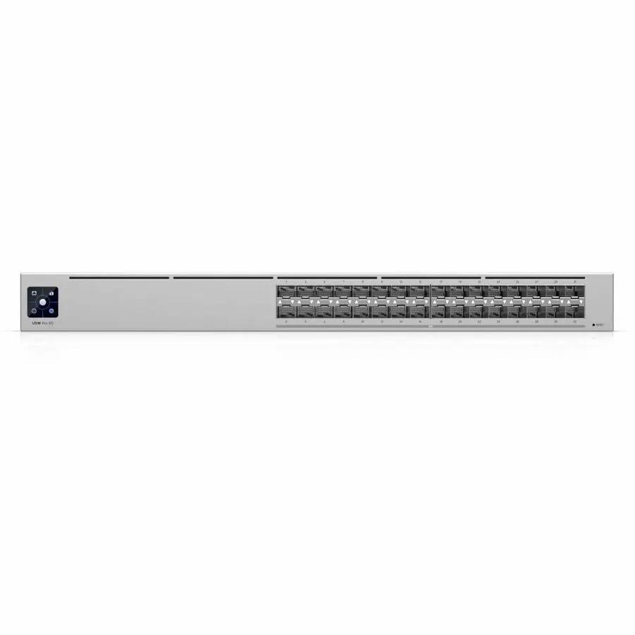 Ubiquiti Pro XG Aggregation 32-Port SFP Managed Switch, gray metal chassis