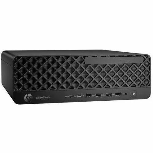 HP EliteDesk 8 SFF G1i desktop computer, black compact small-form factor