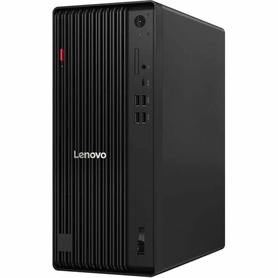 Lenovo ThinkCentre M70t Gen 6 desktop tower, black with front USB ports