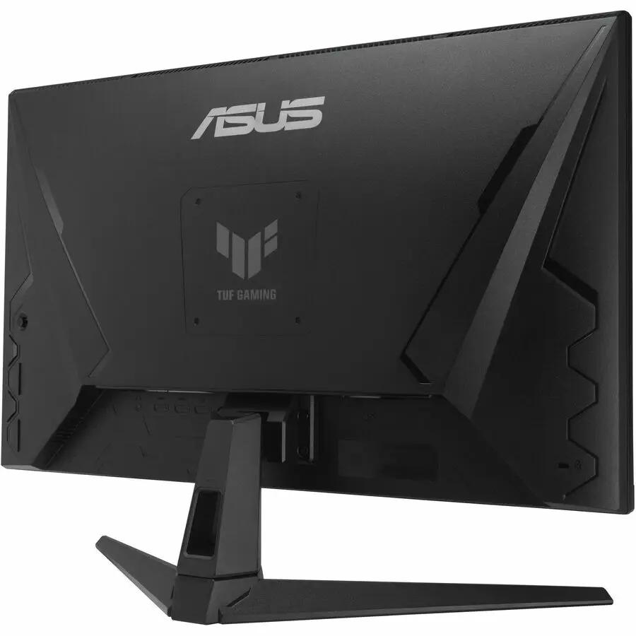 ASUS TUF VG27AQM5A 27-inch WQHD 300Hz monitor, black with TUF Gaming logo, rear view