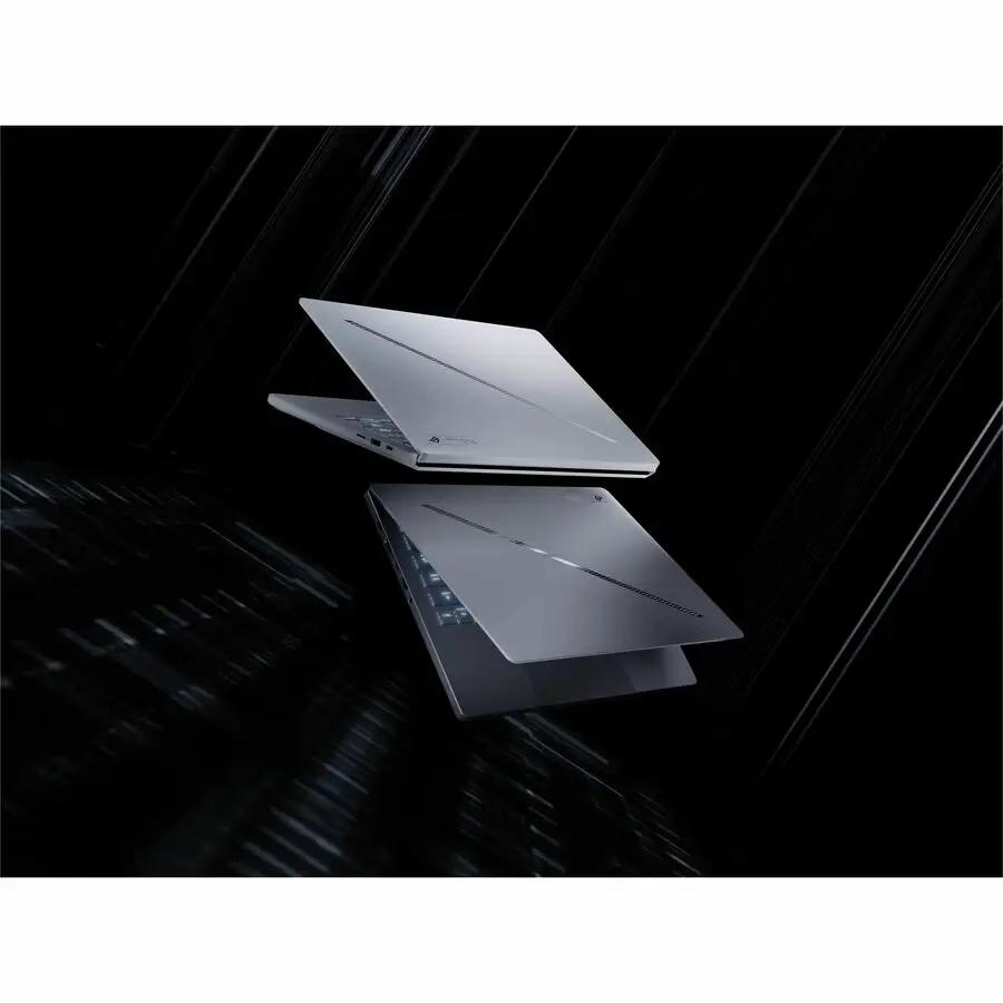ASUS ROG Zephyrus G14 gaming laptop, Eclipse Gray, two units shown