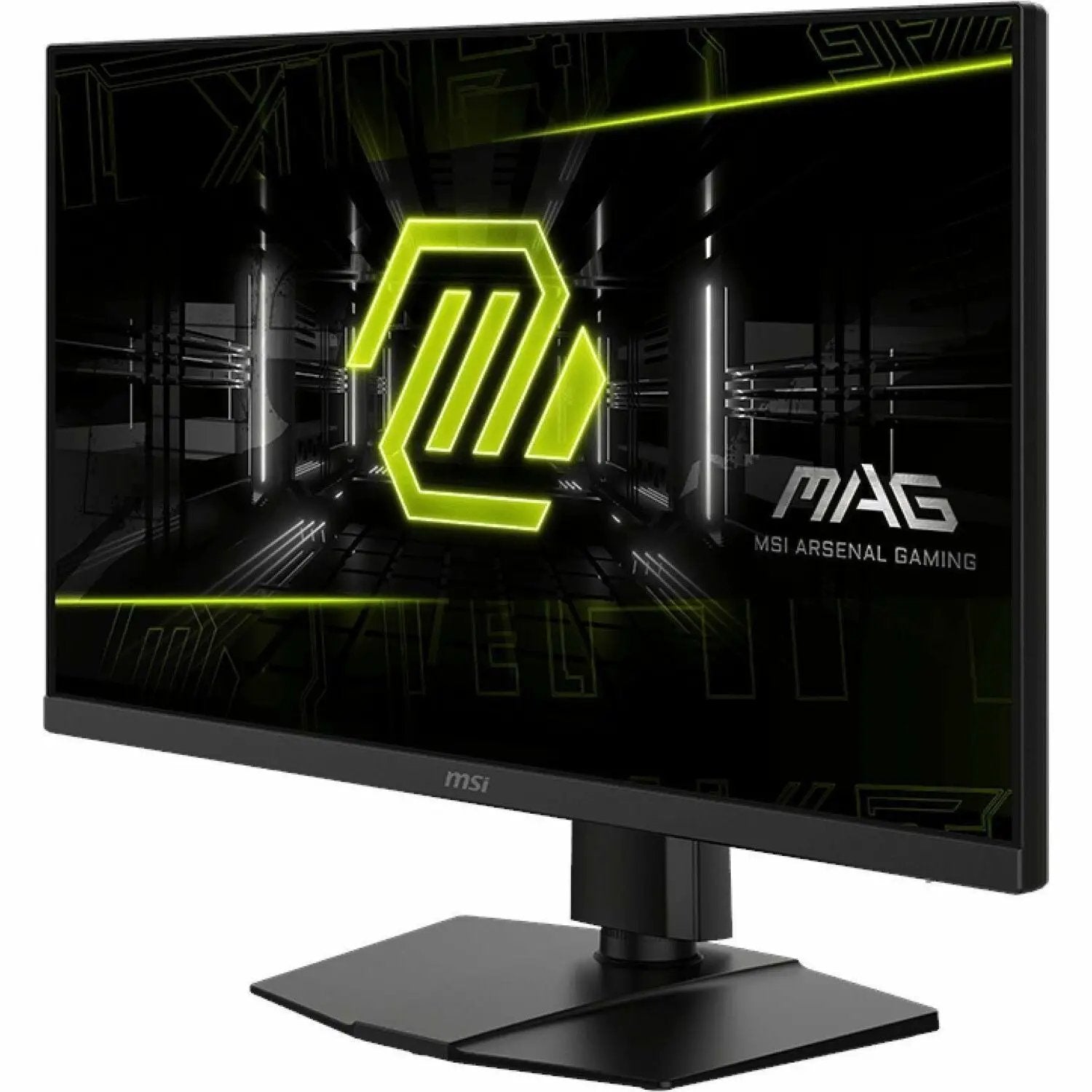 MSI MAG 272URDF 27-inch 4K UHD gaming monitor, black with MSI logo.