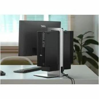 Dell Pro Slim QCS1250 Mini PC, black compact desktop; 2 units with Windows 11 Pro