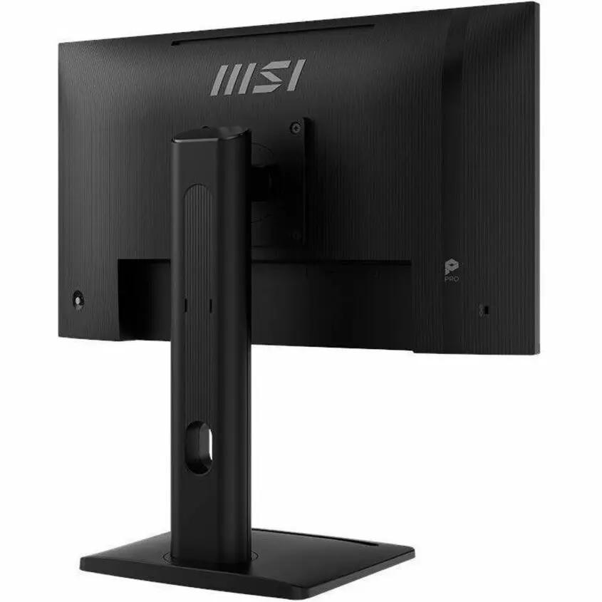 MSI Pro MP245PG E14 24-inch Full HD monitor with black finish and MSI logo on back