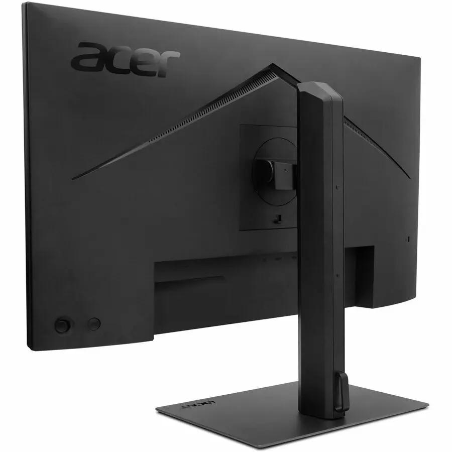 Acer Vero B277U G 27-inch monitor, black LCD display on stand