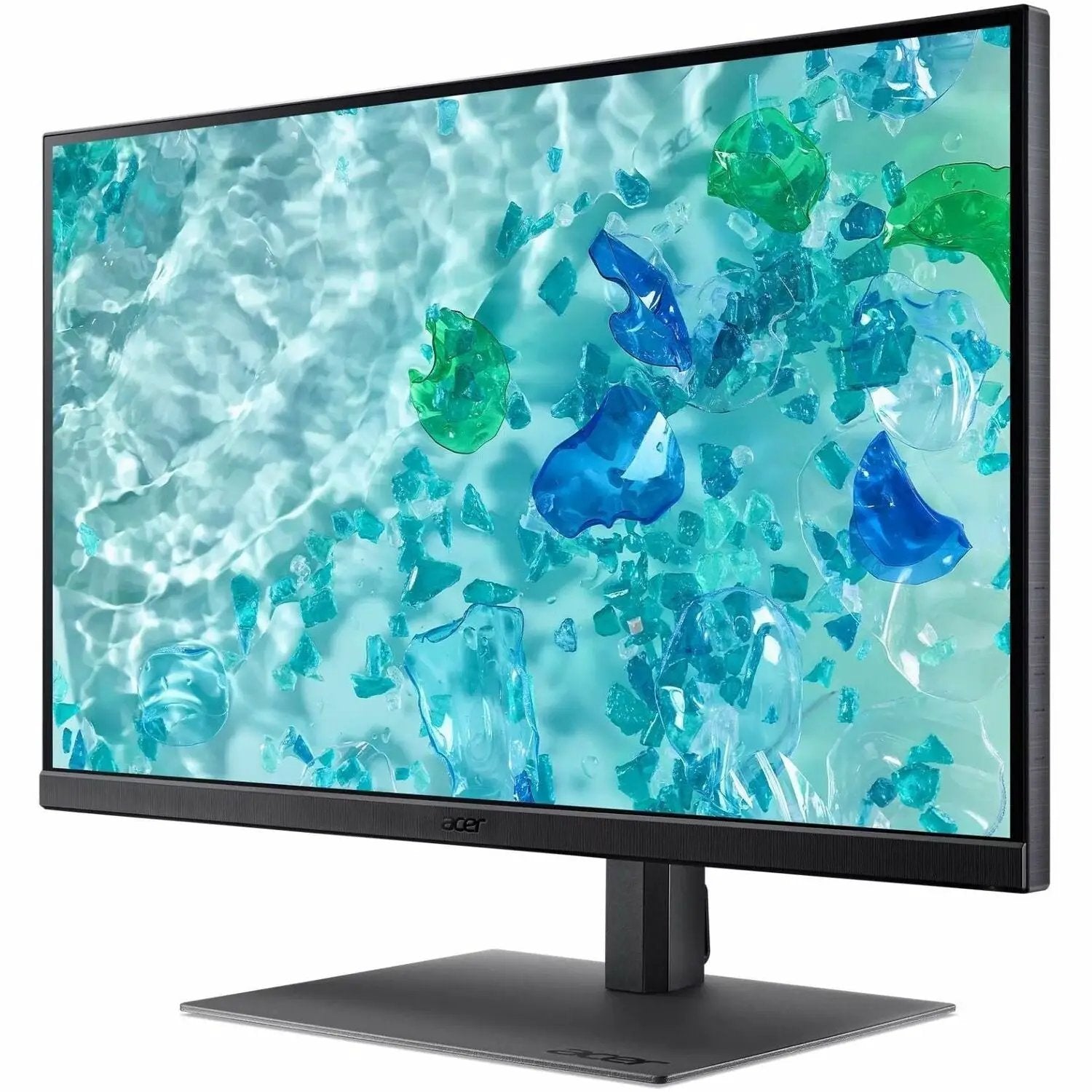 Acer Vero B277K LB 27-inch LCD Monitor on stand, black bezel