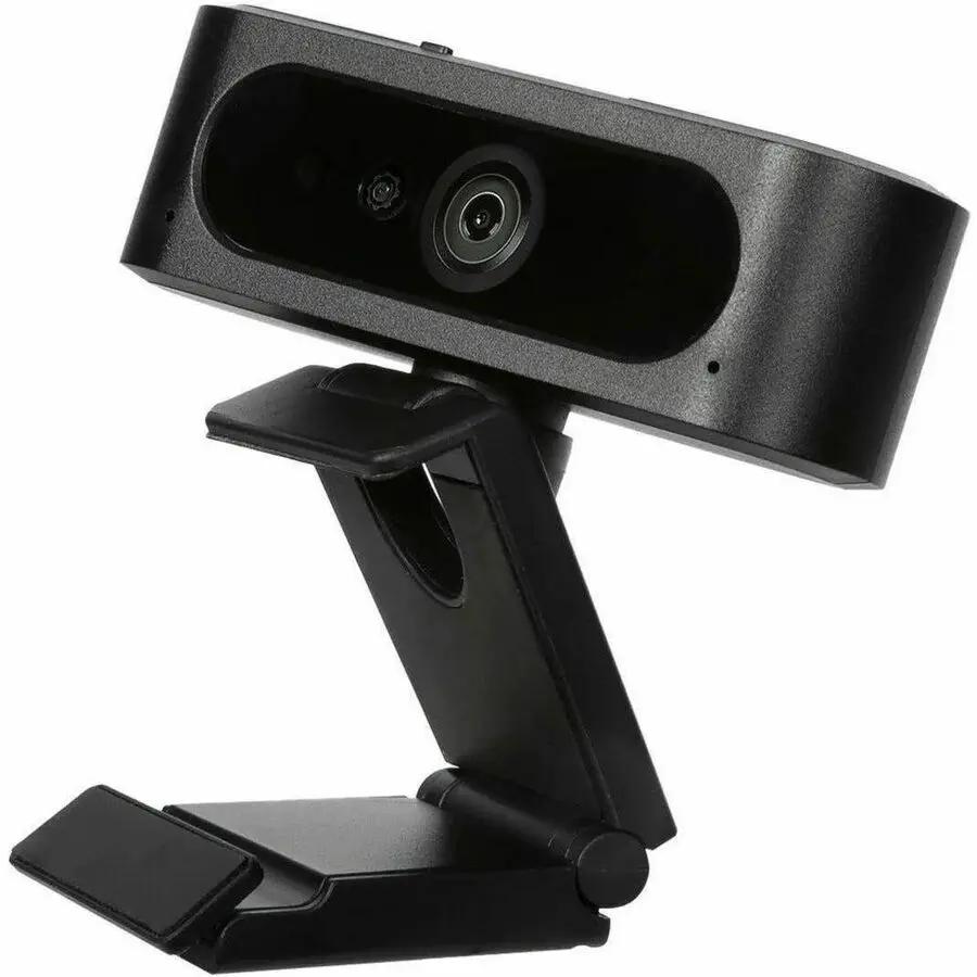 Targus Full HD Webcam with IR facial recognition on adjustable black stand