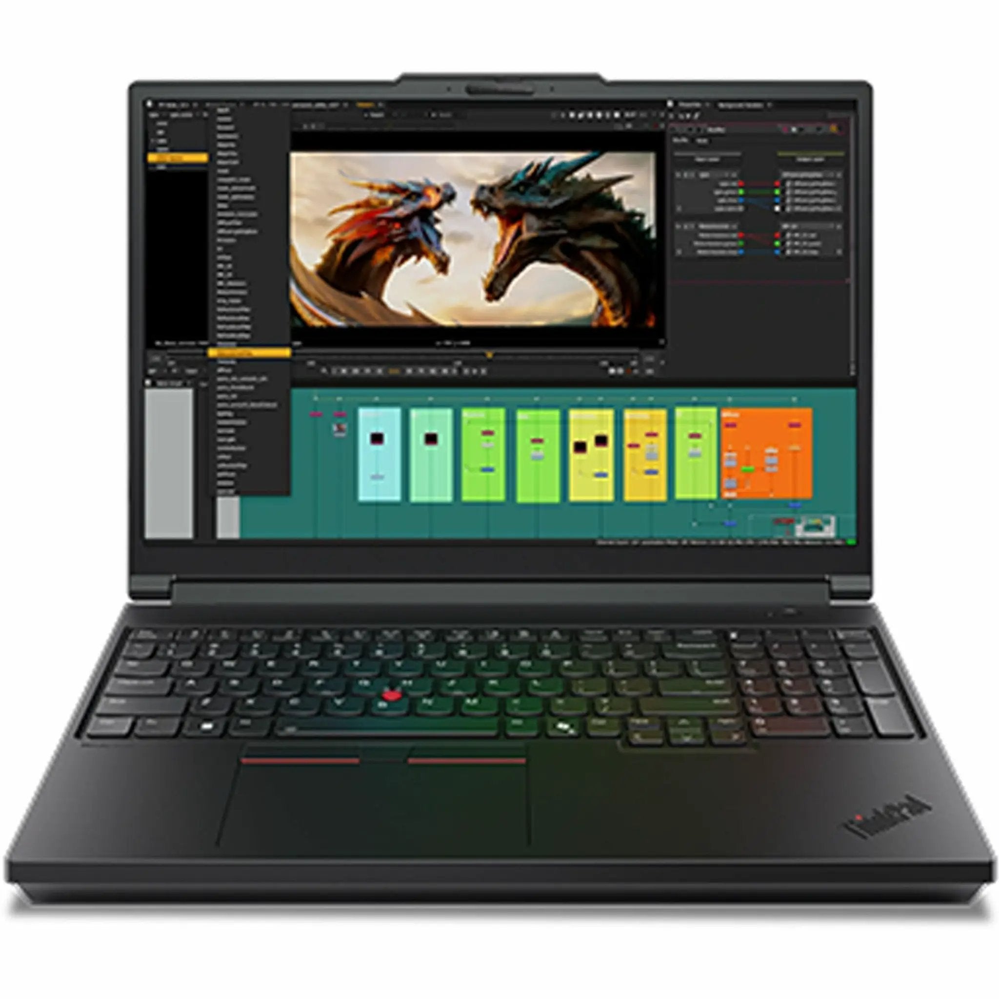 Lenovo ThinkPad P16 G3 laptop, black, 32GB RAM and 1TB PCIe Gen5 SSD