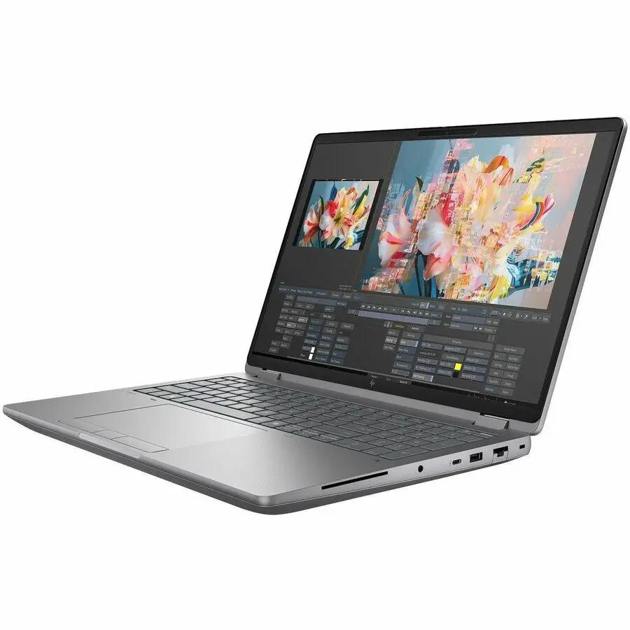 HP ZBook Fury 16 mobile workstation laptop, silver, 32GB RAM, 1TB SSD