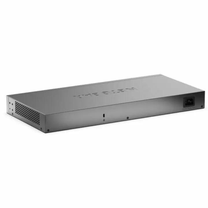 NETGEAR Easy Smart MGIG 24-Port Managed Switch, silver metal chassis