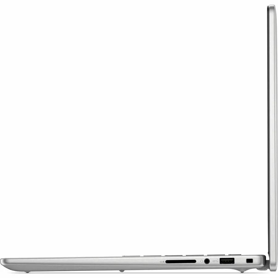 Dell Pro 14 Essential Laptop side view in silver with visible ports