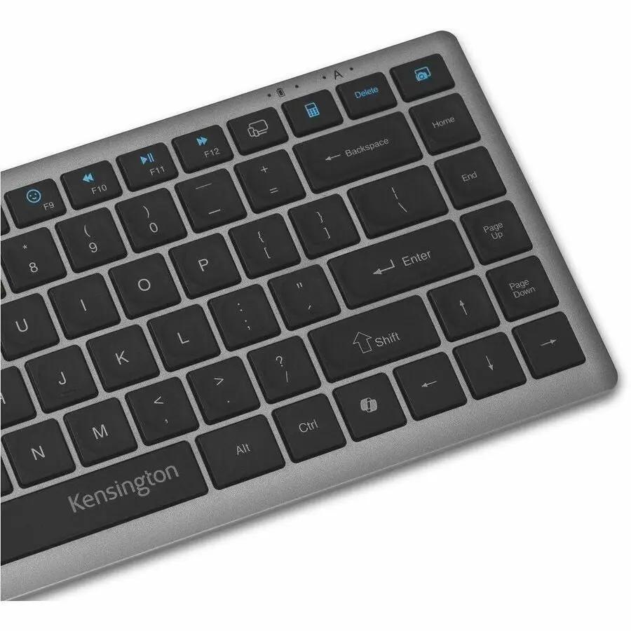 Kensington KB435 EQ Rechargeable Multi-Device Compact Keyboard