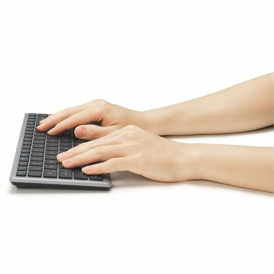 Kensington KB435 EQ Rechargeable Multi-Device Compact Keyboard