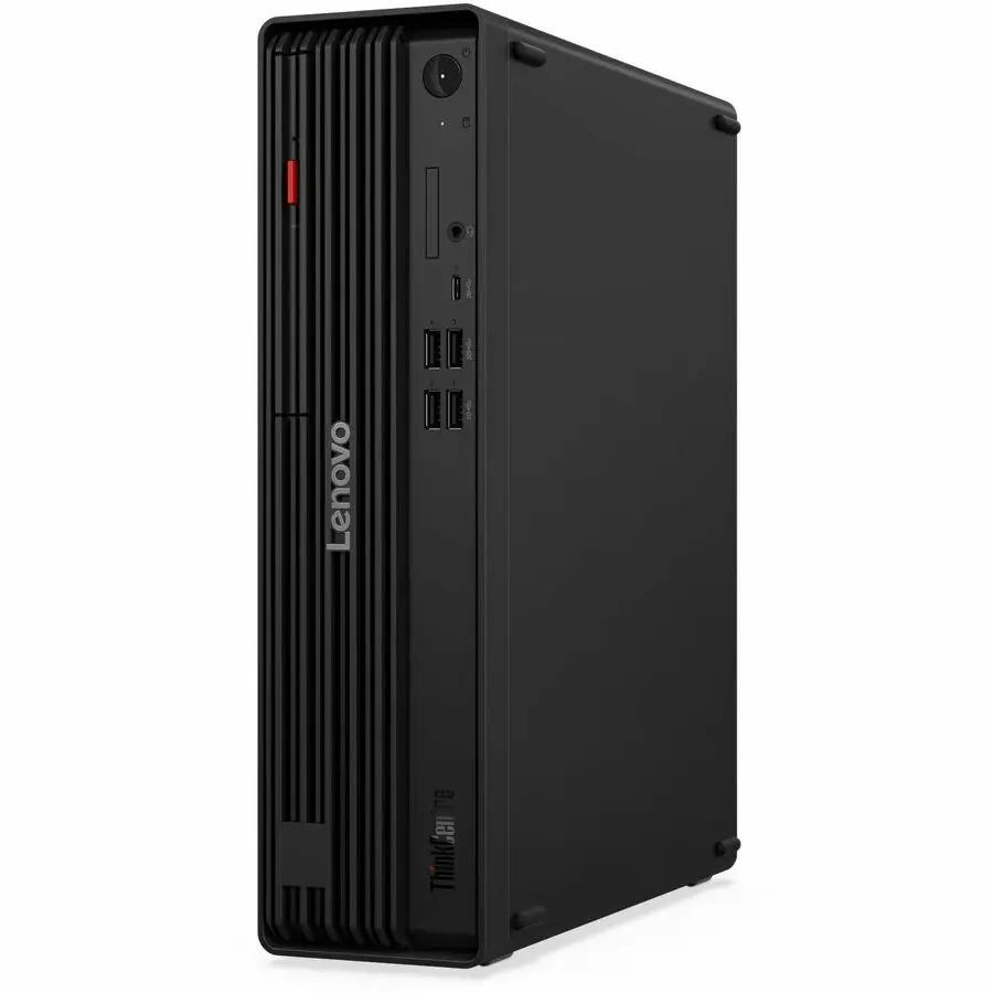 Lenovo ThinkCentre M70s Gen 6 slim desktop, black with front USB ports