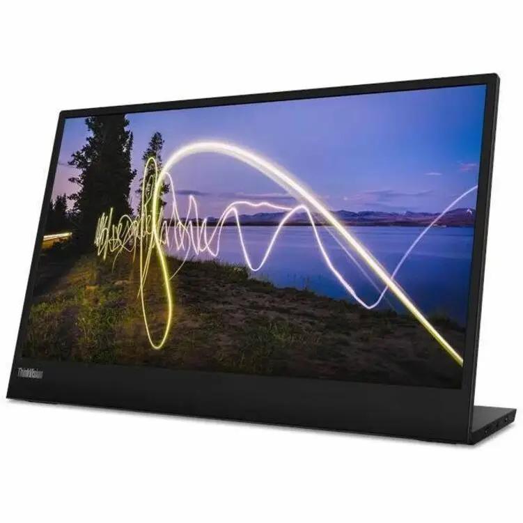 Lenovo ThinkVision M15 15.6-inch full HD IPS portable monitor, black