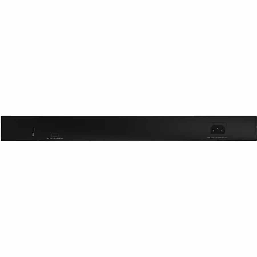 Cisco SG350-48P 48-Port PoE Gigabit Switch, black chassis
