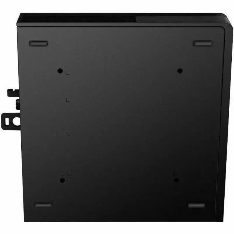Dell QCM1255 Pro Micro Mini PC, black desktop computer with side mounting bracket