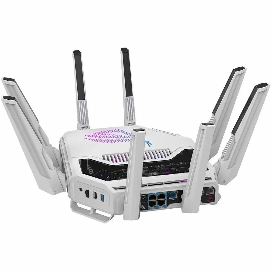 ASUS ROG GTBE19000AI wireless router with multiple external antennas