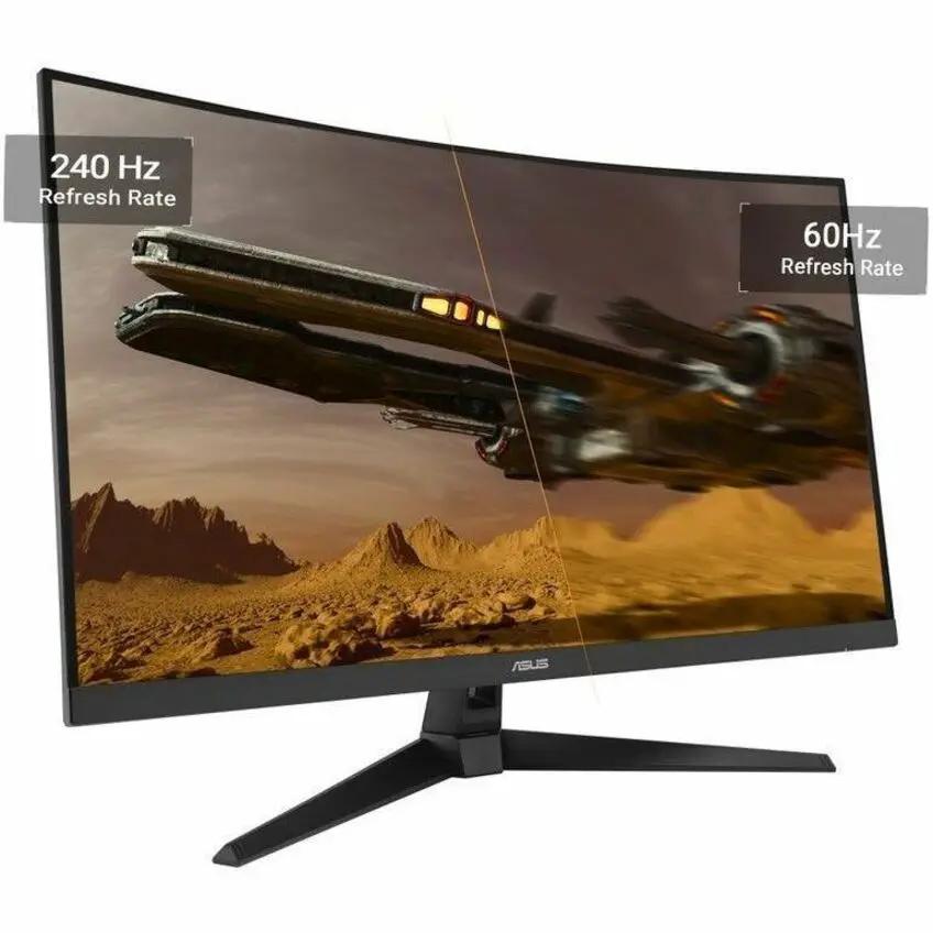 ASUS TUF VG32VQM5AZ 32-inch curved FHD gaming monitor with black frame