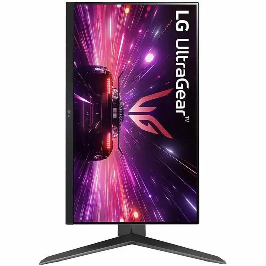 LG UltraGear 24GS65F-B 24-inch IPS monitor, black with V-shaped stand