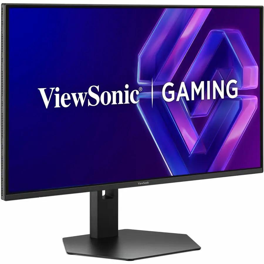 ViewSonic VX2738 27-inch OLED gaming monitor on a black stand
