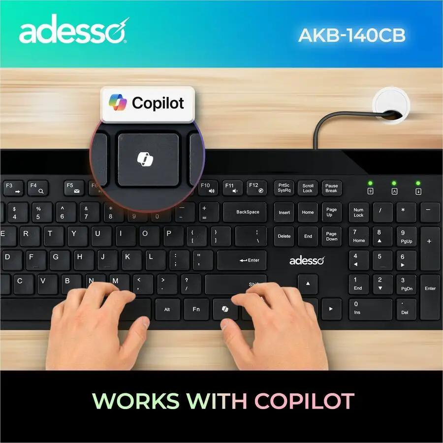 Adesso AKB-140CB Keyboard & Mouse