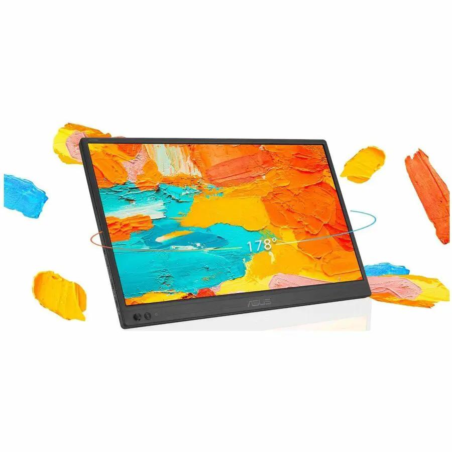 ASUS ZenScreen MB169CK-P 15.6-inch Full HD portable monitor with black bezel